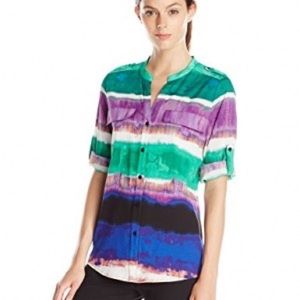 🛑 Calvin Klein Roll sleeve top❗️